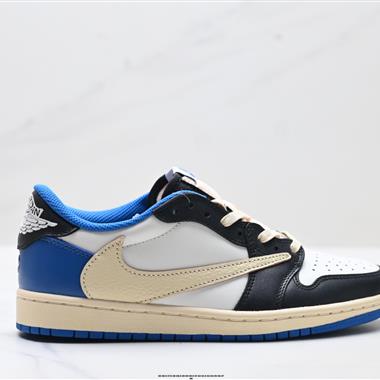 Nike Air Jordan 1 x Travis Scott AJ1倒勾 低幫文化籃球鞋