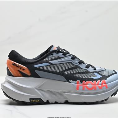 HOKA ONE ONE M MAFATE X 時尚舒適 織物減震防滑支撐低幫 越野跑步鞋