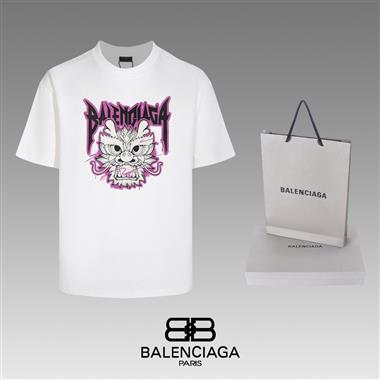 Balenciaga   2026春夏新款短袖T恤  尺寸偏大