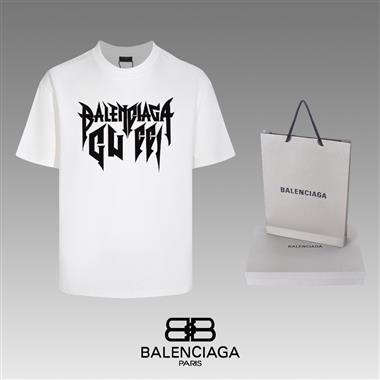 Balenciaga   2026春夏新款短袖T恤  尺寸偏大