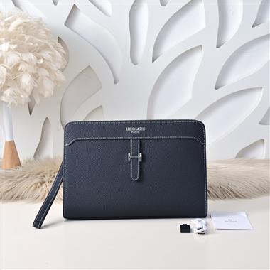 HERMES   2026新款男生時尚包包 尺寸：27*18*6CM