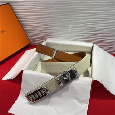 HERMES   2026新款時尚皮帶  3.2CM