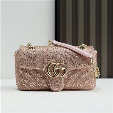 GUCCI  2026新款女生時尚包包  尺寸：22*12.5*6CM