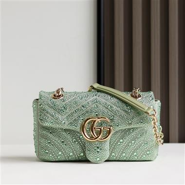 GUCCI  2026新款女生時尚包包  尺寸：22*12.5*6CM
