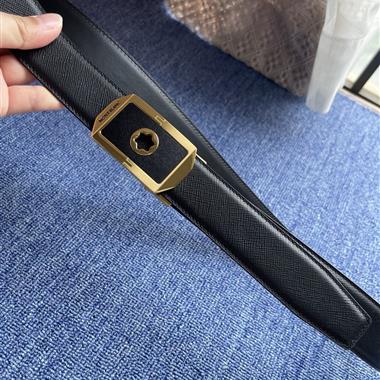 Montblanc   2026新款時尚皮帶  3.5CM