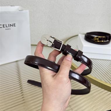 CELINE   2026新款時尚皮帶   1.8CM