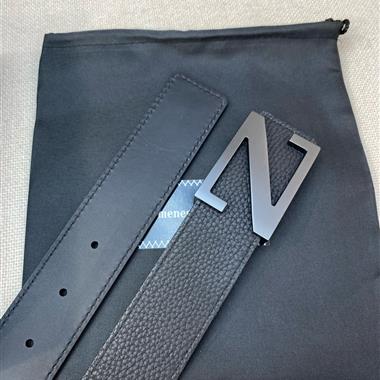 ZEGNA   2026新款時尚皮帶   3.5CM