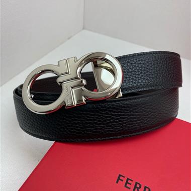 Ferragamo  2026新款時尚皮帶   3.5CM