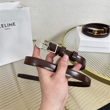 CELINE   2026新款時尚皮帶   1.8CM
