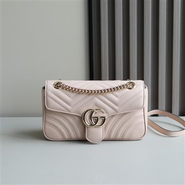 GUCCI  2026新款女生時尚包包  尺寸：26*13*6CM