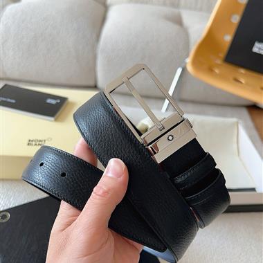 Montblanc   2026新款時尚皮帶   3.5CM