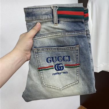 GUCCI   2026春夏新款休閒牛仔褲