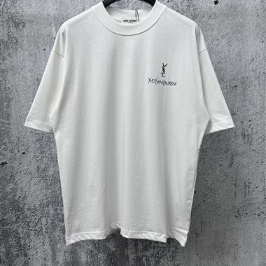 YSL   2026夏季新款短袖T恤 尺寸偏大