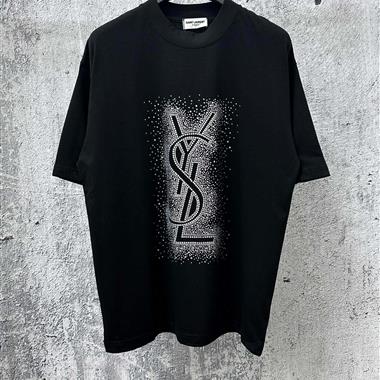 YSL   2026夏季新款短袖T恤 尺寸偏大