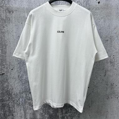 CELINE  2026夏季新款短袖T恤 尺寸偏大