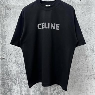 CELINE  2026夏季新款短袖T恤 尺寸偏大