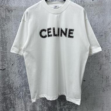CELINE  2026夏季新款短袖T恤 尺寸偏大