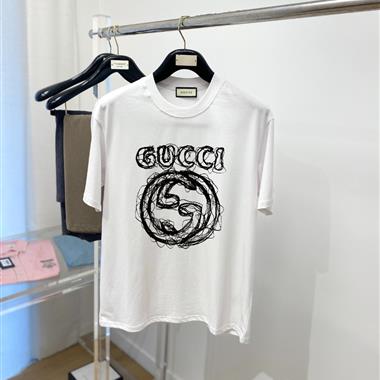 GUCCI   2026夏季新款短袖T恤 