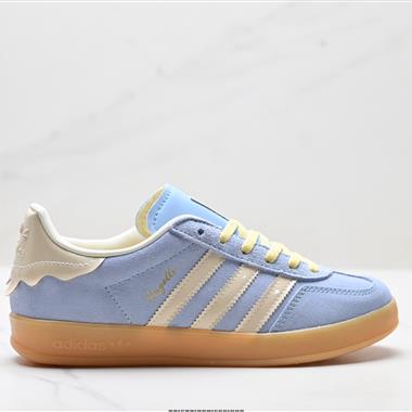 Adidas Originals Gazelle INdoor 三葉草休閒防滑耐磨低幫板鞋