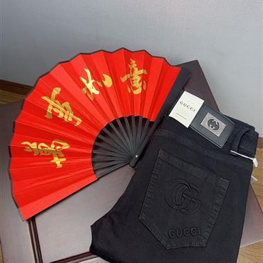 GUCCI   2026春夏新款休閒牛仔褲