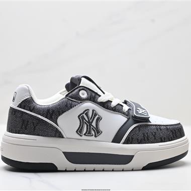 MLB CHUNKY LINER DENIM 潮流百搭 厚底增高休閒鞋 防滑耐磨 低幫 老爹鞋