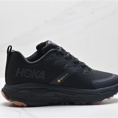 HOKA ONE ONE Challenger ATR 6 GTX 網布織物合成革減震防滑耐磨 低幫跑步鞋