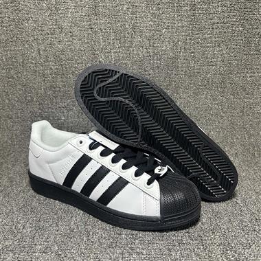 Adidas Originals Superstar 三葉草 貝殼頭系列低幫經典百搭休閒運動板鞋