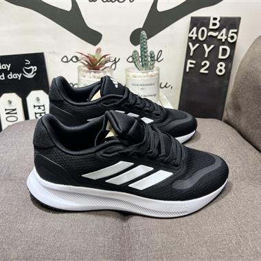 Adidas RUNFALCON 5透氣低幫跑步運動訓練鞋
