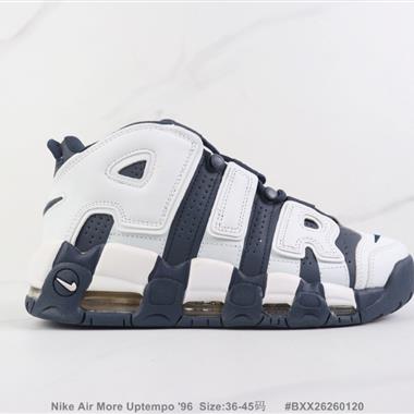 Nike Air More Uptempo '96 全掌氣墊緩震高幫籃球鞋