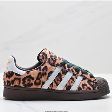 Adidas Originals Superstar貝殼頭系列三葉草低幫經典百搭休閒運動板鞋