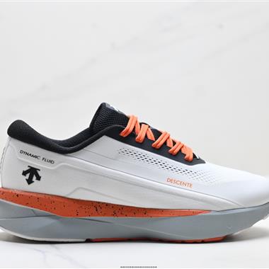 DESCENTE DYNAMIC FLUID 2.0流體鞋 系帶防滑 低幫訓練長跑鞋