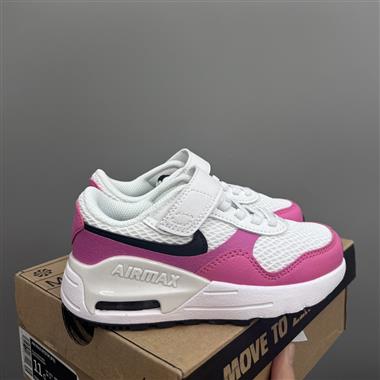 NIKE 網面後置氣墊兒童魔術貼運動鞋