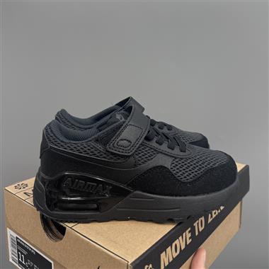 NIKE 網面後置氣墊兒童魔術貼運動鞋