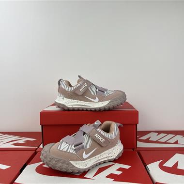 NIKE 新款輪胎底兒童運動鞋魔術貼登山休閒童鞋