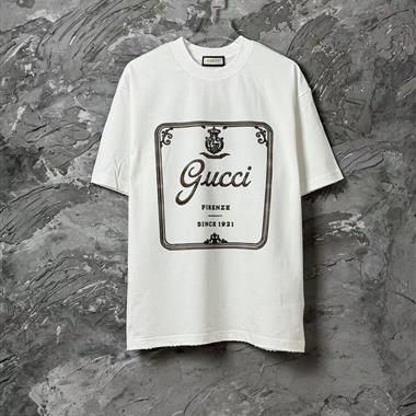 GUCCI   2026夏季新款短袖T恤  尺寸偏大