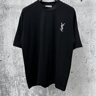 YSL   2026夏季新款短袖T恤  尺寸偏大