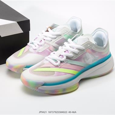 ADIDAS ADIZERO EVO SL 運動舒適防滑耐磨 低幫跑步鞋