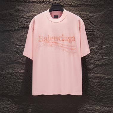 Balenciaga   2026夏季新款短袖T恤  尺寸偏大