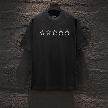 Balenciaga   2026夏季新款短袖T恤  尺寸偏大