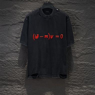 Balenciaga   2026夏季新款短袖T恤  尺寸偏大