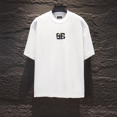 Balenciaga   2026夏季新款短袖T恤  尺寸偏大