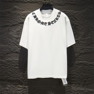 Chrome Hearts   2026夏季新款短袖T恤  尺寸偏大
