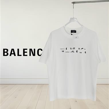 Balenciaga   2026夏季新款短袖T恤  尺寸偏大