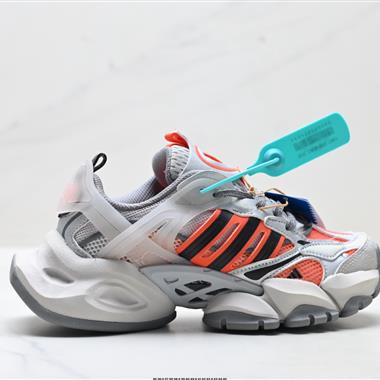 Adidas XLG RUNNER DELUXE系列 低幫增高復古中性休閒運動老爹鞋