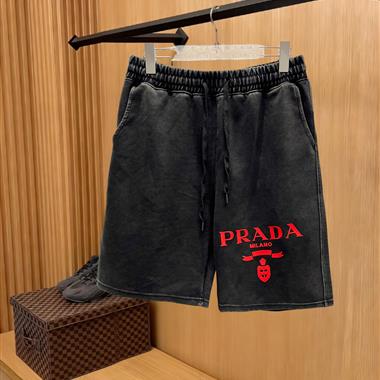 PRADA   2026夏季新款休閒短褲