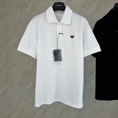 PRADA   2026夏季新款短袖POLO衫  尺寸偏大