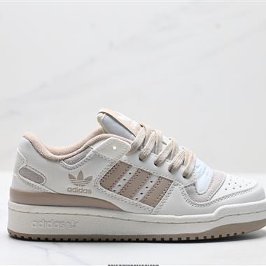 Adidas Forum LOW CL 三葉草低幫 經典復古板鞋 潮流休閒鞋