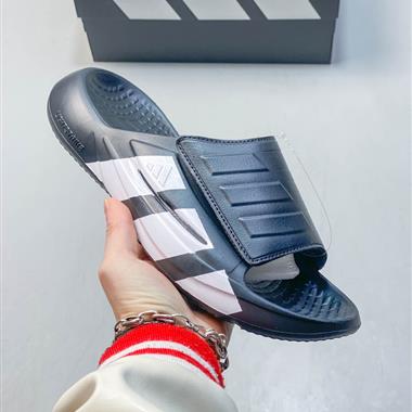 Adidas Sportswear Lightblaze Slide 百搭舒適 防滑防磨一字拖鞋