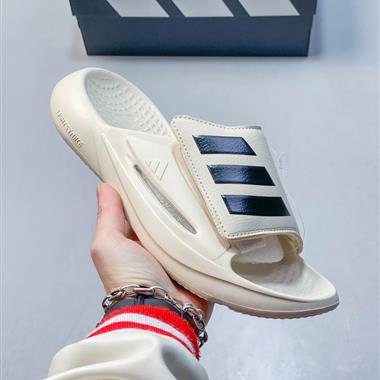Adidas Sportswear Lightblaze Slide 百搭舒適 防滑防磨一字拖鞋