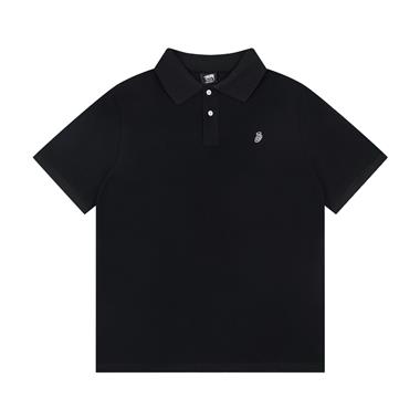 STUSSY   2026夏季新款短袖POLO衫  尺寸偏大